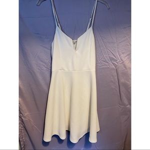 White Spaghetti Strap Dress